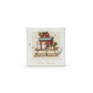 FET Napkins Merry Christmas sleigh