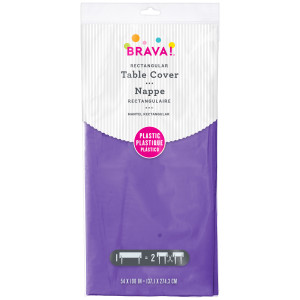 FET nappe en plastique mauve 137x274cm