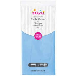 FET nappe en plastique bleu pastel