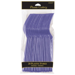 FET fourchettes de plastique blue