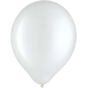 BAL ballons blanc 12" 72 unites