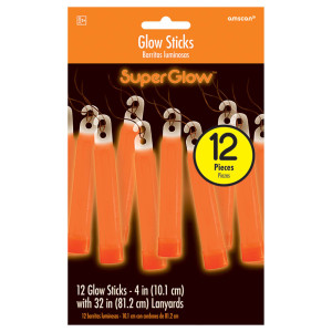 FET 12 bâtons lumineux orange