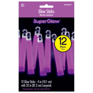 FET 12 bâtons lumineux mauve