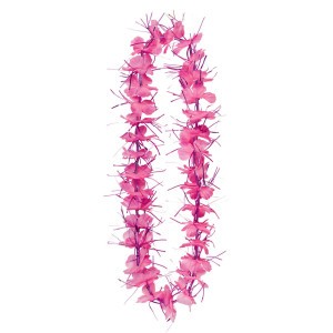 FET collier fleurs roses