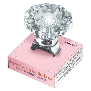 FET bague diamant clignotant