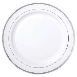 FET plateau 7 1/2" argent