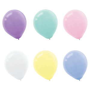 BAL sac de 72 ballons multicolor