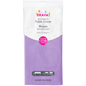 FET nappe en plastique mauve 137x274cm