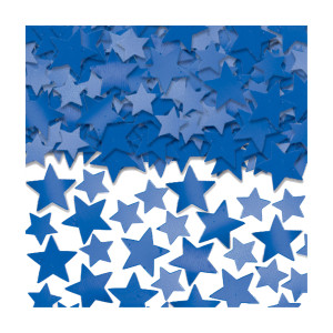 FET confettis étoile bleu