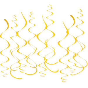 FET 12 cordes tourbillons jaunes