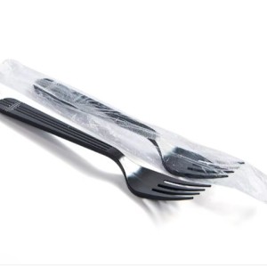 FET ustencils fourchettes en plastique argent