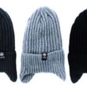 HIV tuque avec cache-oreilles coul. ass.