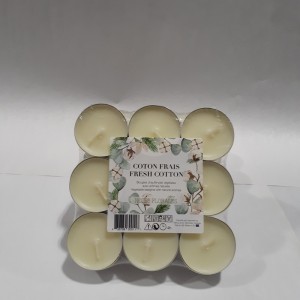 CHA 18 bougies chauffe plat arome coton frais