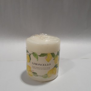 CHA chandelle végétale limoncello