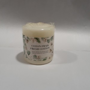 CHA chandelle végétale cotton frais