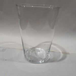 DEC vase en verre "altura" 14x19cm (#12460)