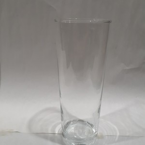 DEC vase cylindrique en verre "donna" 9.4x24cm (#22792)