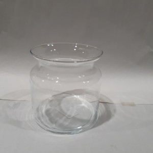 DEC vase en verre "bose13" 15.5x15cm (#27354)