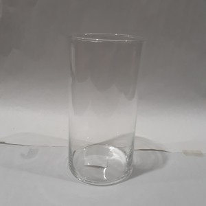 DEC vase cylindrique en verre "jaculin1" 10x20cm (#35737)
