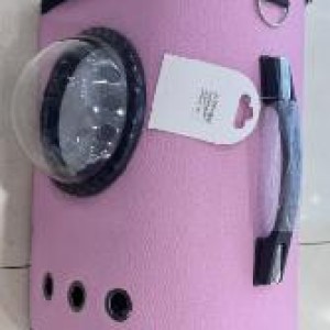 sac en pvc pour animaux de compagnie 44 x 26 x 31 cm, café assorti: noir, rose