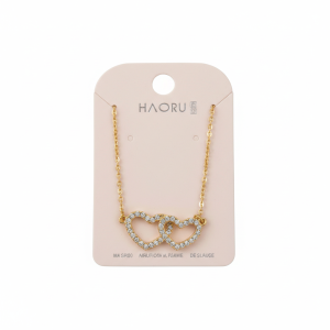 ACC Collier 2 coeurs infini