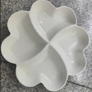 VAI assiette 4 feuilles 26 cm
