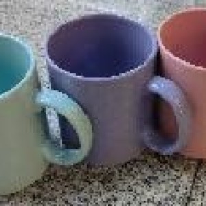 VAI tasse en céramique couleurs assorties 500ml