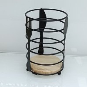 CUI support pour fourchettes et cuillères noir, 11 x 16 cm