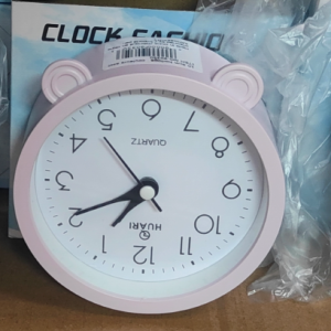 HOR 10.5cm horloge couleurs asst