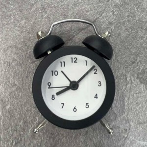 HOR mini reveil noir