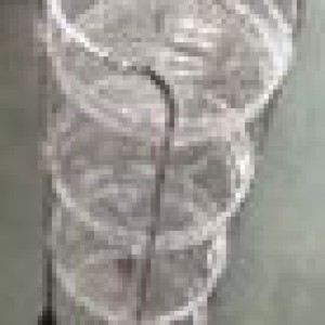 ADM etagere 5 niveau transparent rond