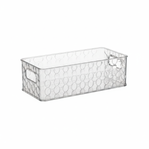ADM boîte de rangement rectangulaire avec poignées (26,5×10,