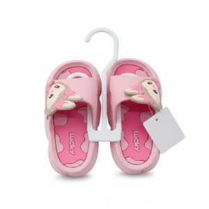 ETE pantoufles pour enfants, rose, violet