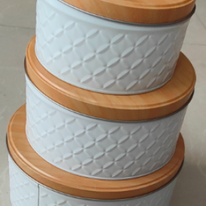 ADM boite a biscuit grand blanc