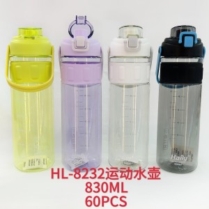 VAI 830ml bouteille d'eau sport assortis