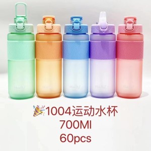 VAI 700ml bouteille d'eau sport  couleurs assortis