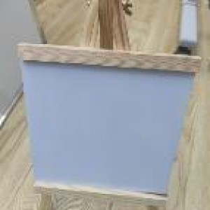 PAP tableau blanc en bois 20x36cm