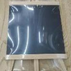 PAP tableau noir en bois sur base 25x48cm