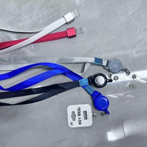 PAP corde 80cm pour porte-badge