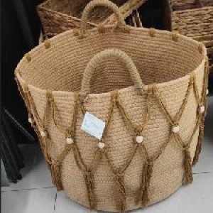 ADM panier bamboo tresser 40*35cm 