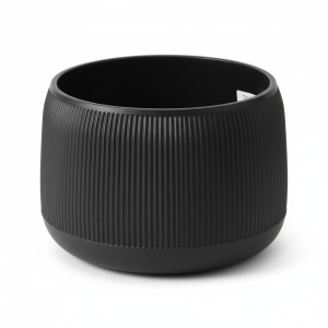 JAR 18*15cm noir pot de fleurs
