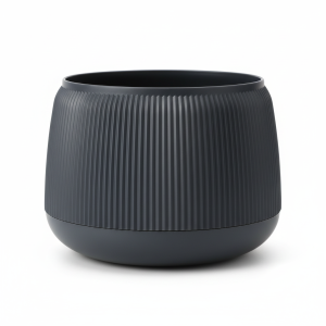 JAR 12.7*11cm gris foncer pot de fleurs