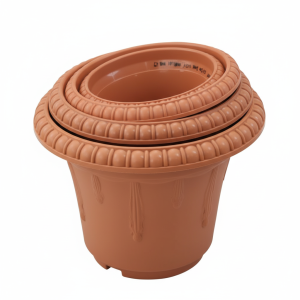 JAR 25*19cm pot de fleurs avec base