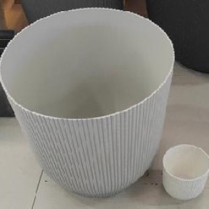 JAR 22*20cm pot de fleurs gris