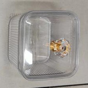 CUI 9*5.5cm carré bol transparent