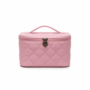 ACC sac a maquillage rose et noir asst