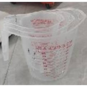CUI tasse a mesurer en plastique