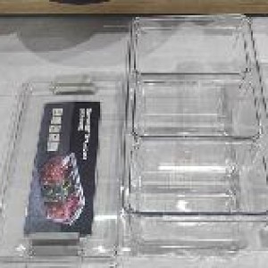 CUI boite rangement plastique trois compartiments