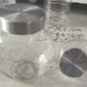VAI jar en verre avec couvercle 2000ml