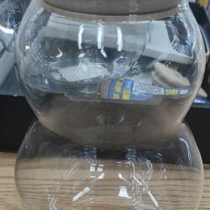 VAI pot en verre couvert en bois 1400ml